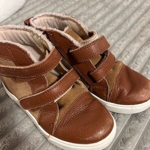 UGG Brown and Tan Kids Sneakers
